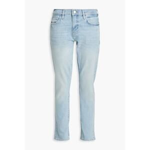 FRAME Le Garçon Straight Jeans Light Wash “Finn” – Sz 28